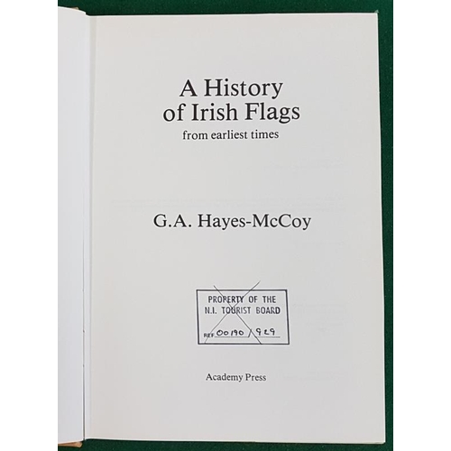 40 - Hayes-McCoy 'A History Of Irish Flags from Earliest Times', in dust jacket