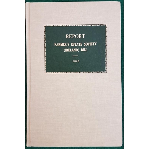 68 - Report from the Select Committee on the Farmer's Estate Society [Ireland] Bill; 1848. large format i... 