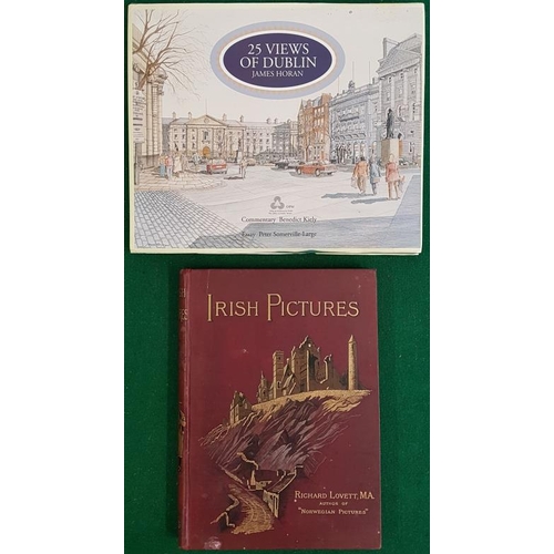 79 - 25 Views of Dublin by James Horan & Irish Pictures drawn by Pen and Pencil by Richard Lovett, 18... 