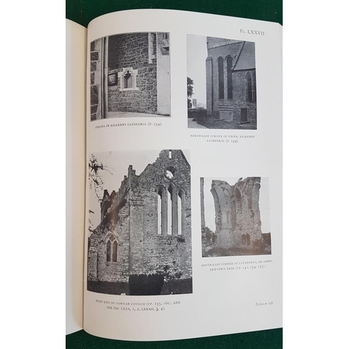 83 - Irish Ecclesiastical Architecture by Arthur Champney, 1910, with plates, ex-libris