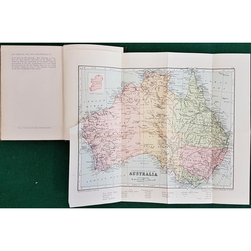 170 - Through the New Commonwealth. William Redmond. 1906. illustrated. Folding map. excellent copy in emb... 