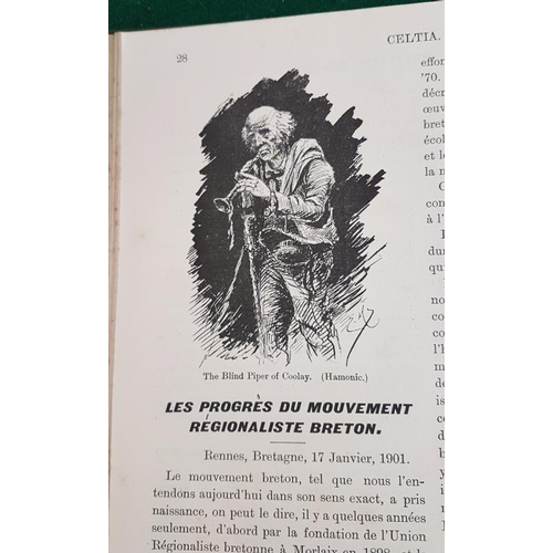 186 - Celtia: a Pan-Celtic Monthly Magazine. January-June 1901. Dublin. illustrated with sketches and phot... 