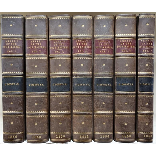 210 - Annala Rioghtach Eireann. Annals of the Kingdom of Ireland, by the Four Masters, from the earliest p... 