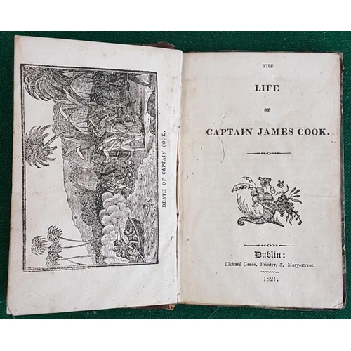 214 - The Life of Captain J Cooke, Dublin 1821, illustrated and half calf