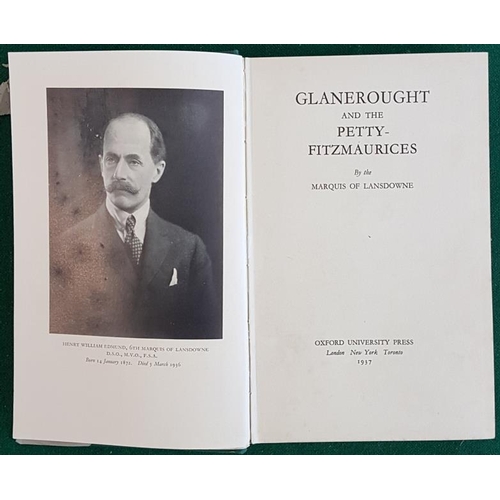 232 - Glanerought and the Petty-Fitzmaurices. Marquis of Lansdowne. Oxford University Press. 1937. repaire... 