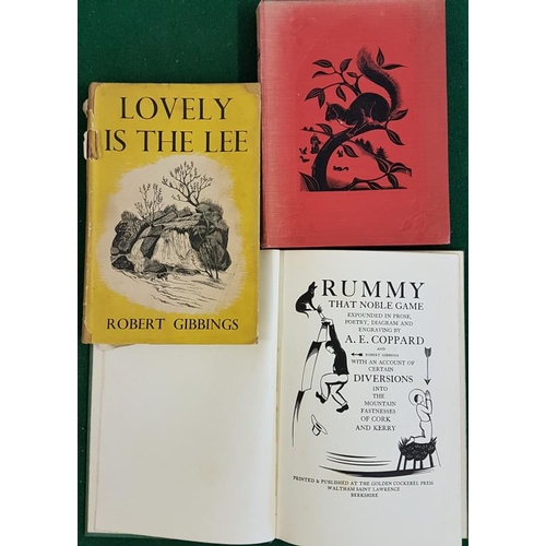 243 - Golden Circle Press: Rummy and 2 books illustrated by Robert Gibbings (Lovely Is The Lee and Beasts ... 