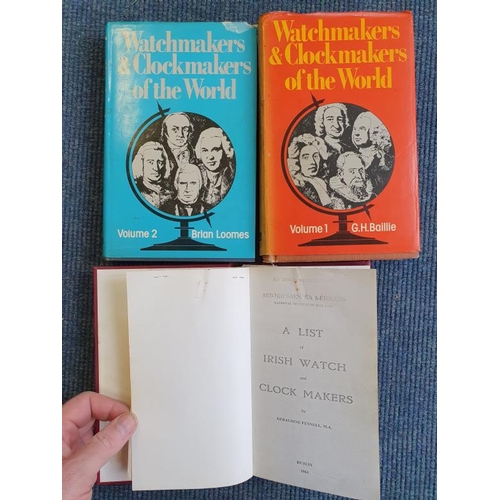 248 - Irish Watch and Clock Makers by Geraldine Fennell 1963, Watchmakers & Clockmakers of the World, ... 