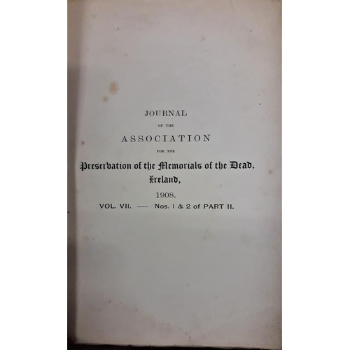 590 - Collection of Journals for the Preservation of the Memorials of the Dead