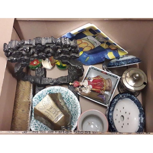 277 - Box of Various Ceramics, etc.