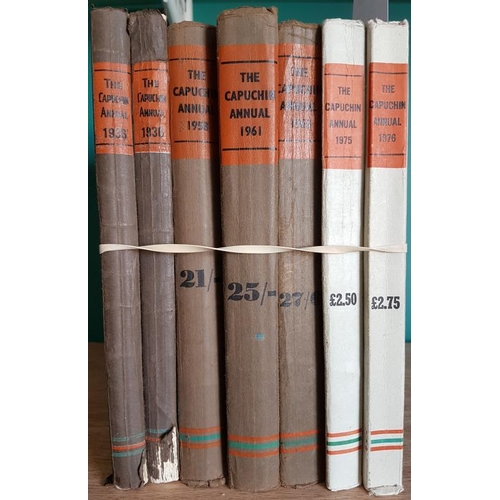 569 - Collection of Capuchin Annuals, c.7 issues c.1936-76