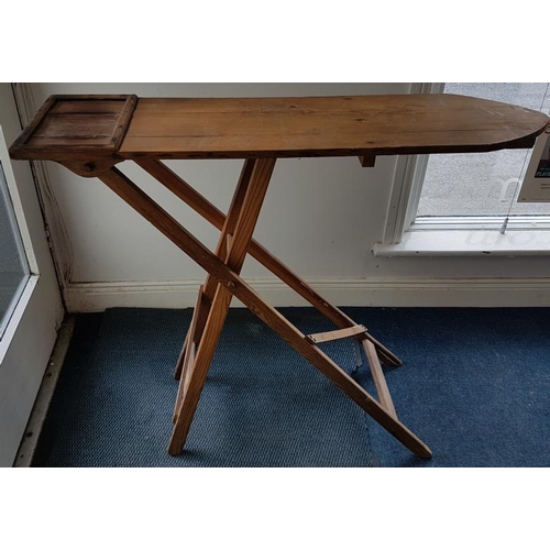39 - Old Wooden Ironing Board