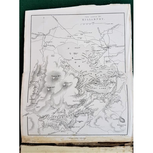 234 - Guide to Killarney and Glengariff, Dublin 1835 with numerous plates and folding map