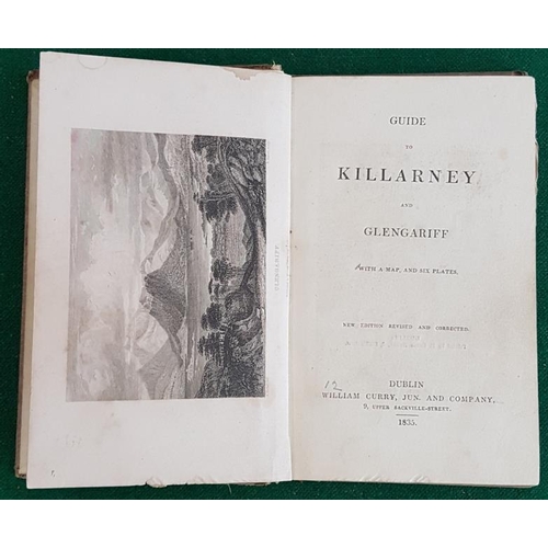 234 - Guide to Killarney and Glengariff, Dublin 1835 with numerous plates and folding map