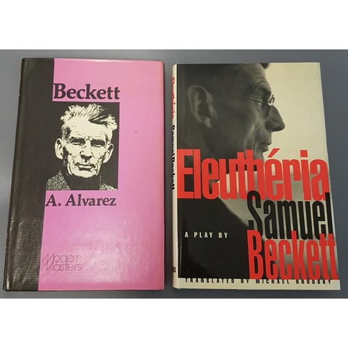 246 - Eleutheria by Samuel Beckett 1995 first edition and Beckett by A Alvarez (2)