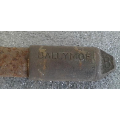 326 - Small Steel Staff, Ballymoe to Donamon - 9.5ins