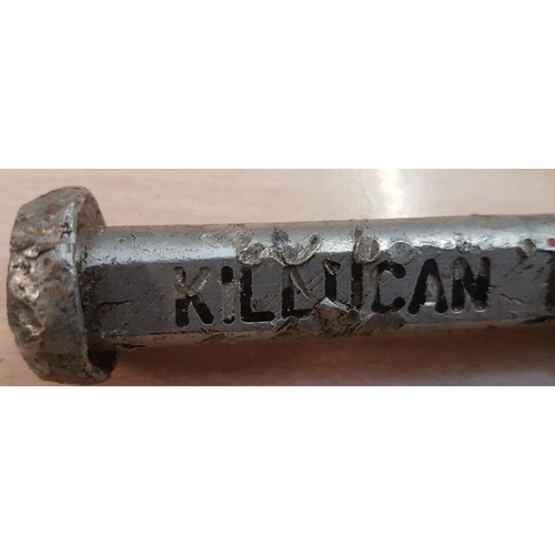 327 - Small Steel Staff, Killucan to Hill of Down - 9.5ins