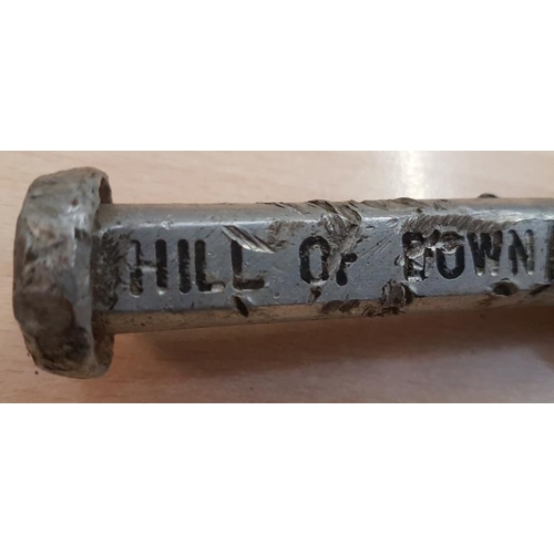 327 - Small Steel Staff, Killucan to Hill of Down - 9.5ins