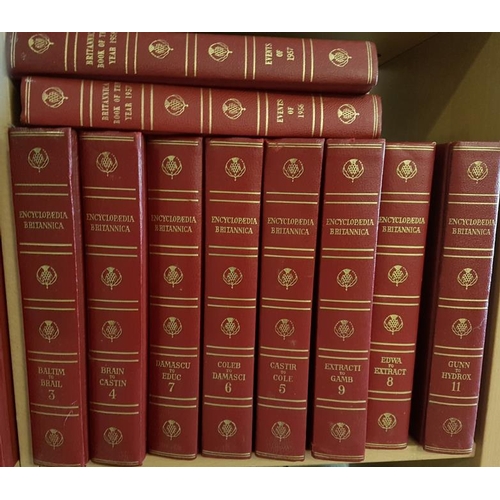 369 - 'Britannica Encyclopaedia' (29 Volumes); and 'Britannica Book of the Year' (26 Volumes)