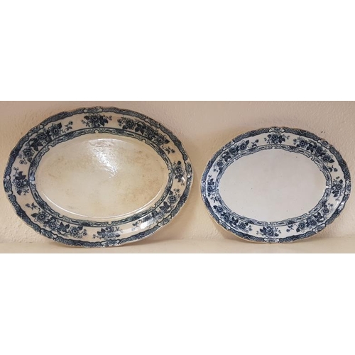 460 - Collection of Various Oval Platters