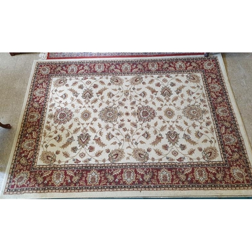 493a - Traditional Agra Floor Rug - c. 63 x 90.5ins
