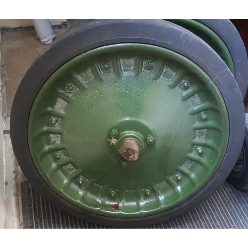 7 - Pair of Vintage Wheels - Diameter of rim c. 20ins