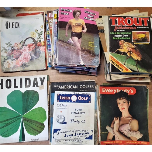 105 - Bundle of Vintage Magazines - Everybody's, The Queen, Holiday, Irish Golf etc.