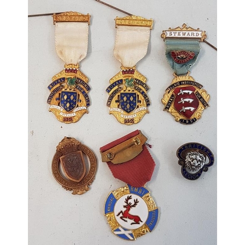 191 - Collection of Masonic Medals