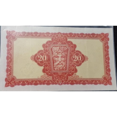 204 - Ireland, Lady Lavery £20 Bank Note, 24.3.76