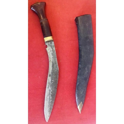 227 - Gurka Kikri Knife - 11ins blade length