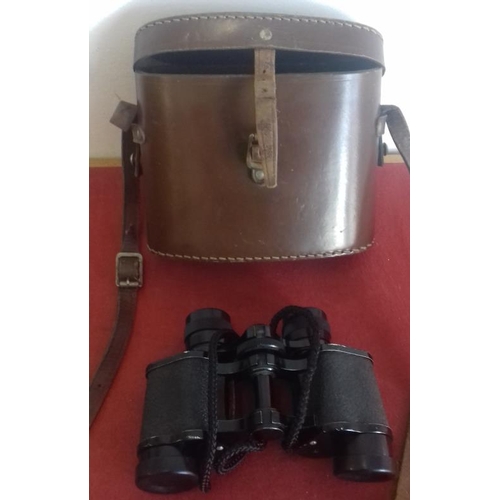 239 - WWI British Military Binoculars