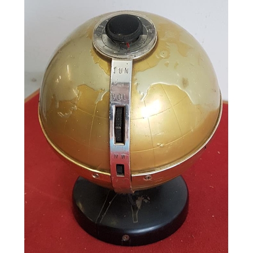 246 - 1960's Transistor Radio in the form of the Globe