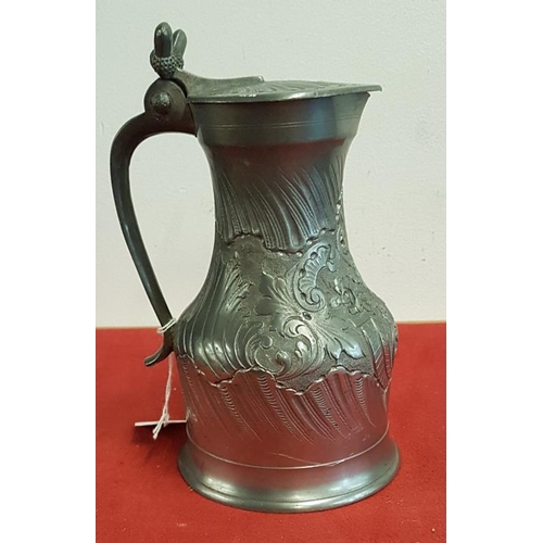 268 - Pewter Jug with Lid