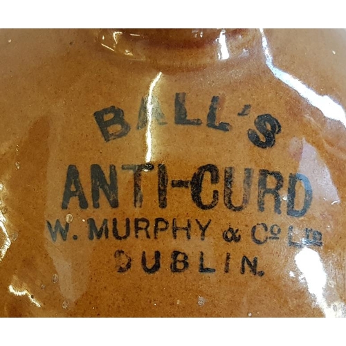 271 - Ball's Anti-Curd Ironstone Jar (W. Murphy & Co. Ltd., Dublin) (pre 1900)