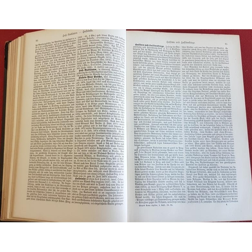 334 - Sixteen Volumes of Meyers Conversation Lexicon