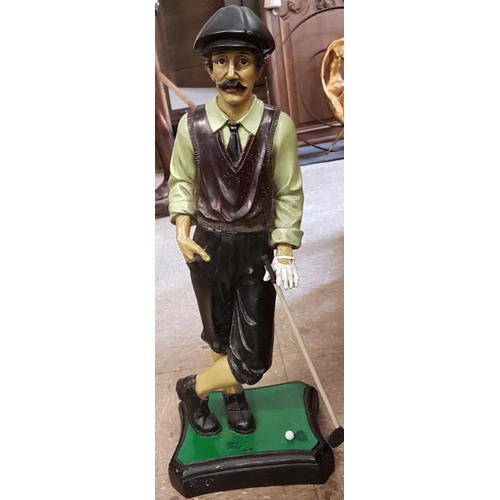 349 - Figure of Golfer - 25ins tall