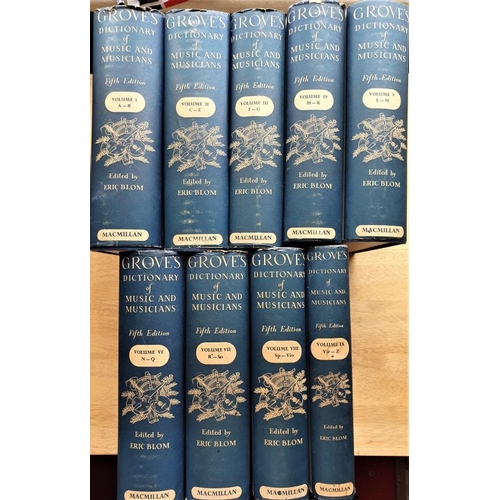 18 - 'Groves Dictionary of Music and Musicians' - 9 Volumes