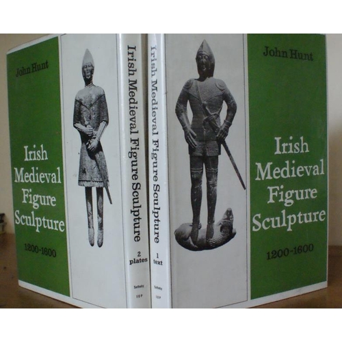26 - Irish Medieval Figure Sculpture – John Hunt. (2 vols, 1974)