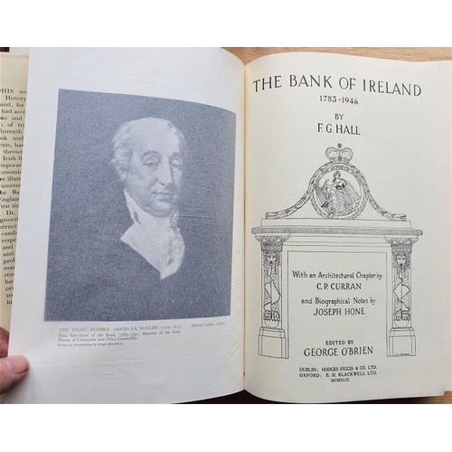 34 - F. G. Hall 'The Bank of Ireland 1783-1946' - 1 Volume (1948)