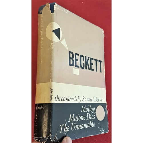 64 - Samuel Beckett 'Molloy, Malone Dies, The Unnamable' First published by John Calder, London 1959 - co... 