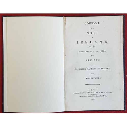 95 - Journal of a Tour in Ireland Performed in August 1804 with Remarks on the Character, Manners and Cus... 