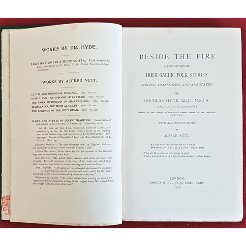 135 - Douglas Hyde 'Beside the Fire' - A Collection of Irish Gaelic Folk Stories 1910  with additional not... 
