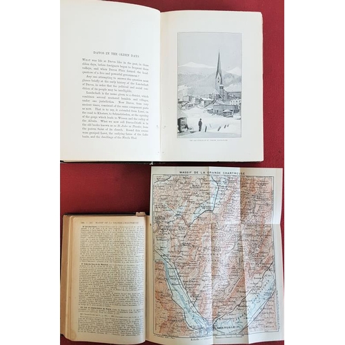 136 - John A. Symonds 'Our Life in the Swiss Highlands' 1892. 1st Edition, Illustrated; and 'Les Alpes Fra... 