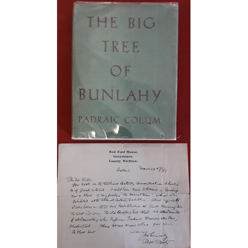 151 - Padraic Colum 'The Big Tree of Bunlahy' 1933, 1st Edition. Illustrated in colour by Jack B. Yeats. L... 