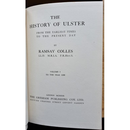 155 - Colles, Ramsey 'History of Ulster' - 4 Volumes