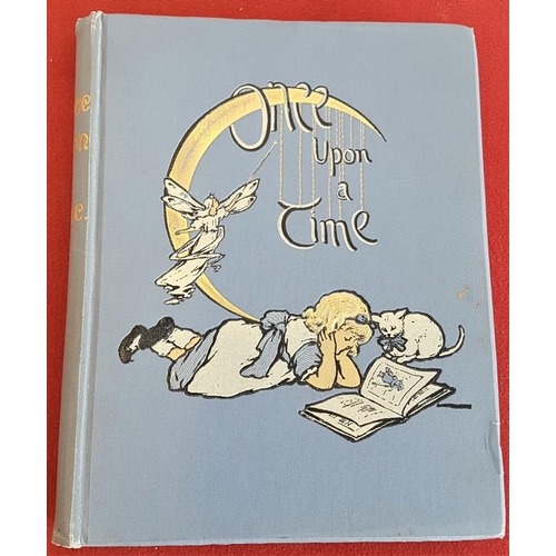 156 - Mrs. Oscar Wilde, L. T. Meade, etc. 'Once Upon a Time' Illustrated Story Book for Children. 1885. Co... 