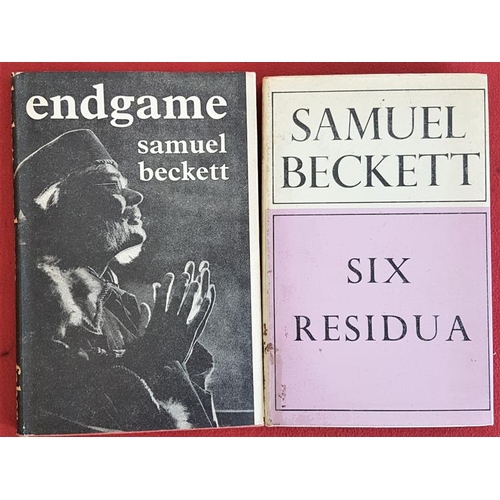 157 - Samuel Beckett 'End Game' 1958; and 'Six Residua' 1978. Two Beckett 1st Editions in English (2)... 