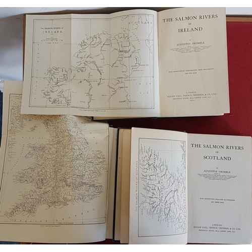 217 - Augustus Grimble, The Salmon Rivers of Ireland, The Salmon Rivers of Scotland, The Salmon Rivers of ... 