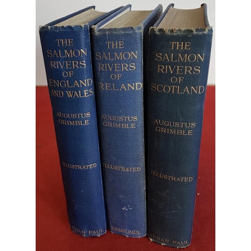 217 - Augustus Grimble, The Salmon Rivers of Ireland, The Salmon Rivers of Scotland, The Salmon Rivers of ... 