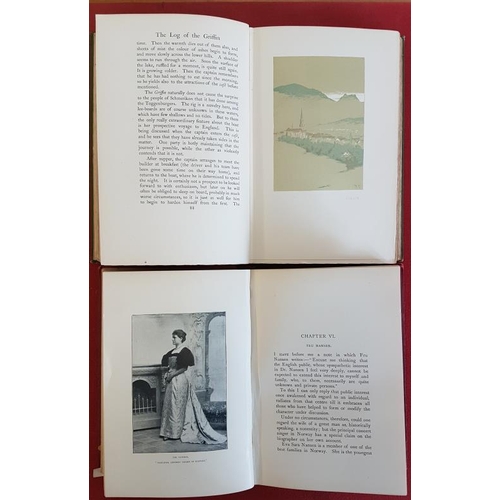 224 - J. A. Brin 'Life and Exploration of Fridtjof Nansen'. 1897, Illustrated; and D. Maxwell 'The Log of ... 