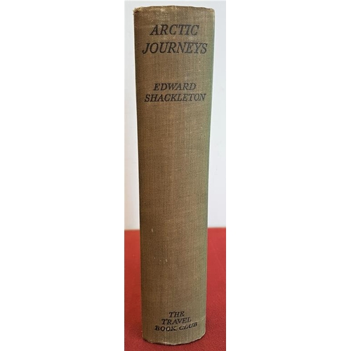 225 - E. Shackleton 'Arctic Journeys' 1936. 1st Edition. Illustrated.